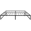 Branden 14" Minimalist Steel Platform Bed Frame with Slatted Supports