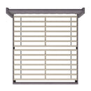 Soren Gray Velvet Upholstered Platform Bed Frame with Wingback Headboard and Slatted Mattress Foundation