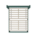 Soren Emerald Velvet Upholstered Platform Bed Frame with Wingback Headboard and Slatted Mattress Foundation