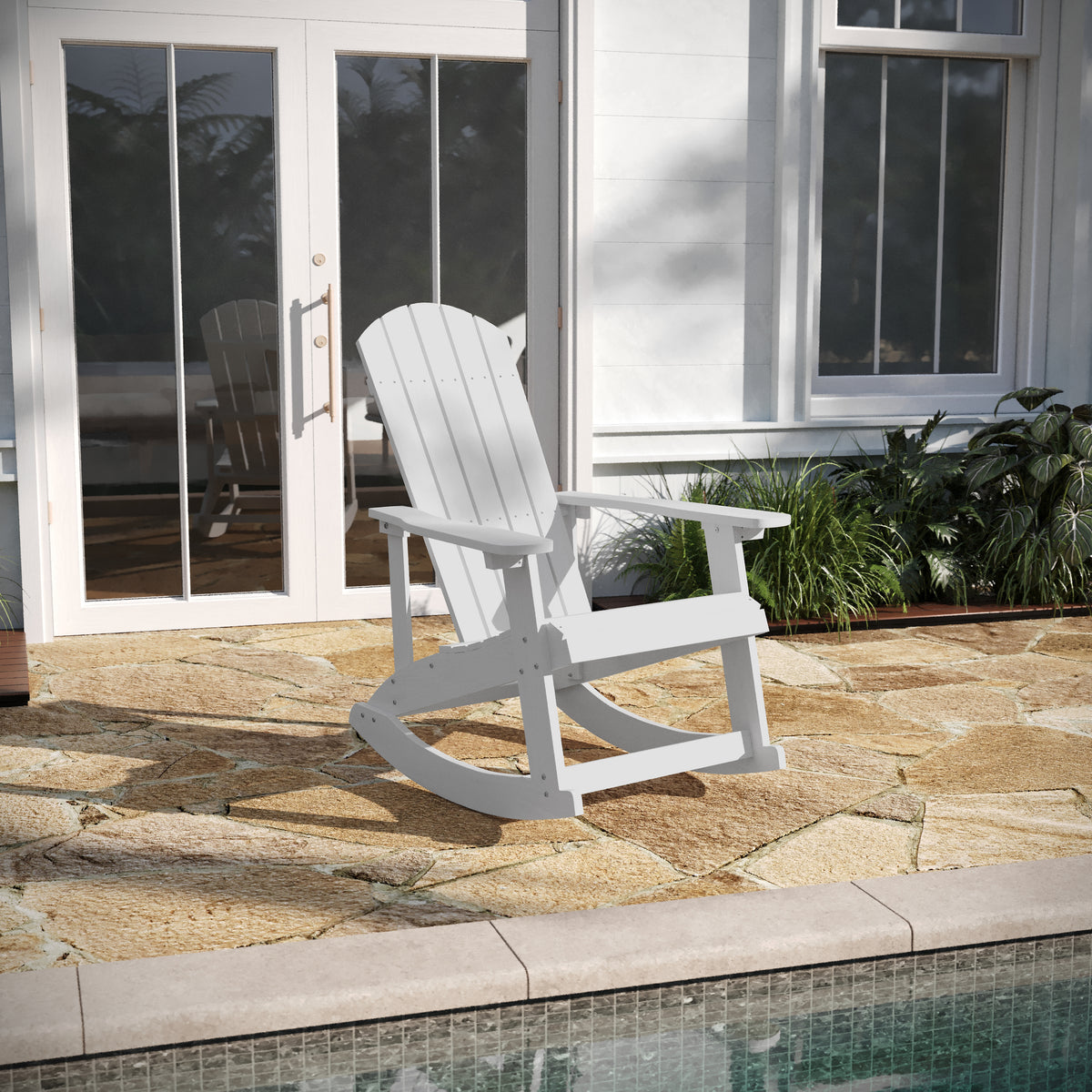 Adirondack Chair Walmart Lawn Chairs Plastic Pool Lounge Chair